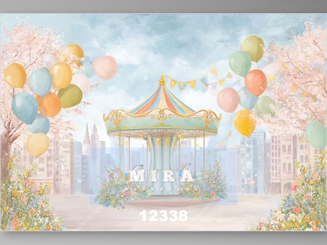 12338 - Giostra con palloncini